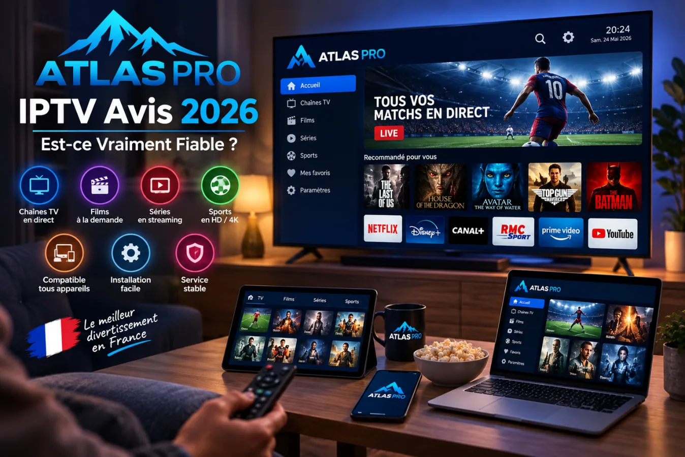 Atlas Pro IPTV Avis 2026 : Fiabilité, Stabilité et Points à Vérifier