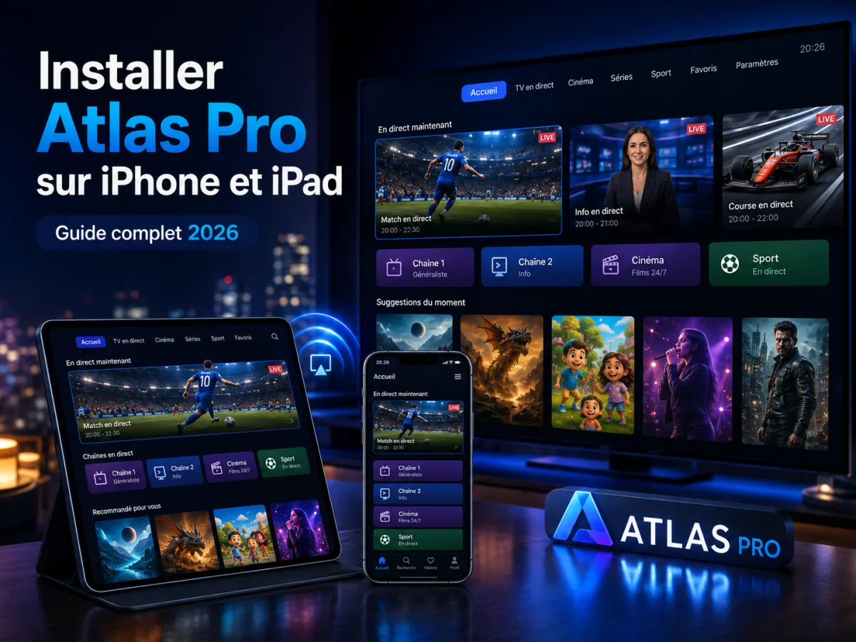 Installer Atlas Pro sur iPhone et iPad : Guide complet 2026