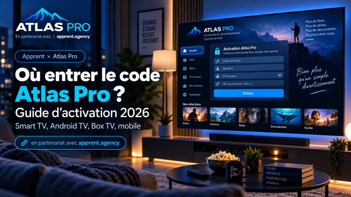 Où entrer le code Atlas Pro ? Guide d’activation complet 2026