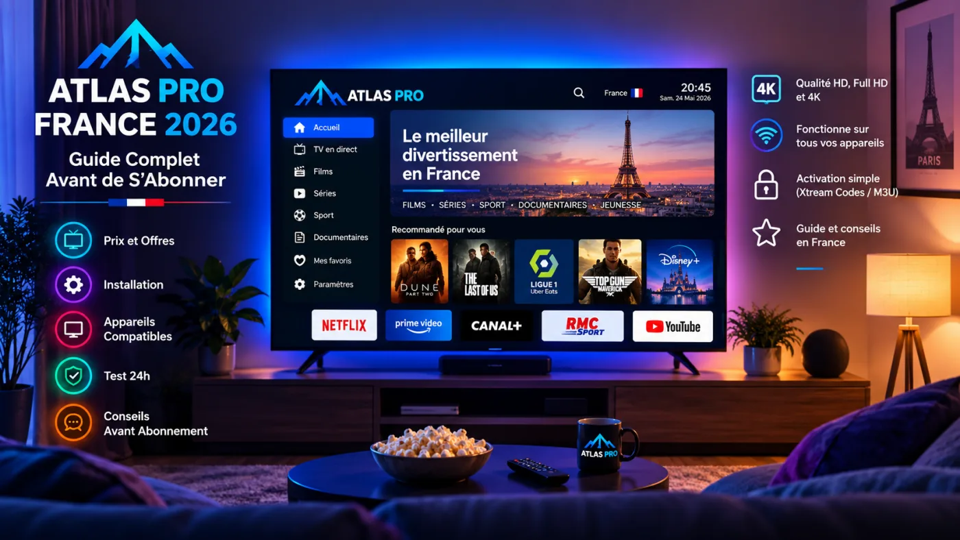 Atlas Pro France 2026 : Guide Complet Avant de S’Abonner