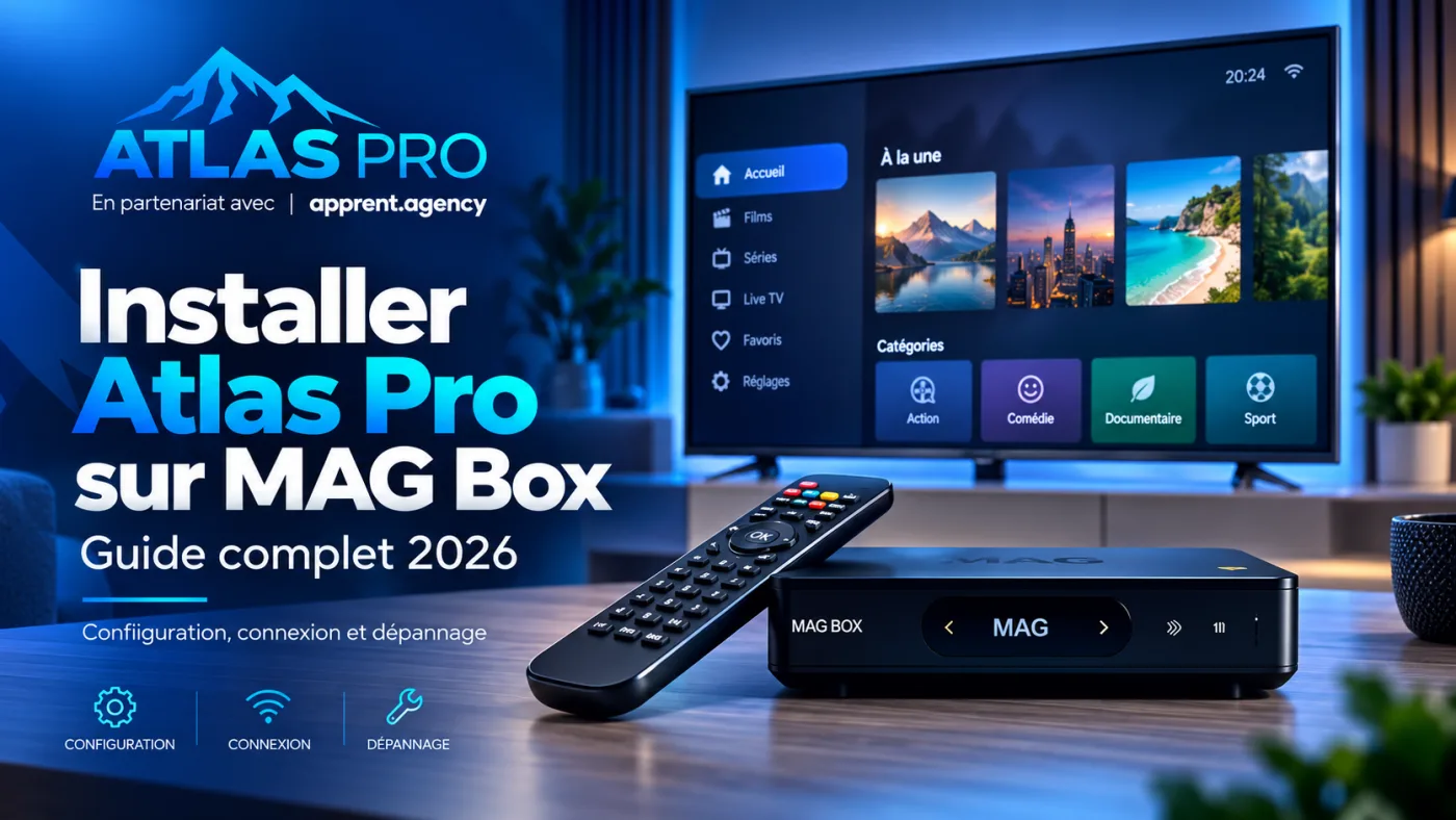 Installer Atlas Pro sur MAG Box : Guide complet 2026